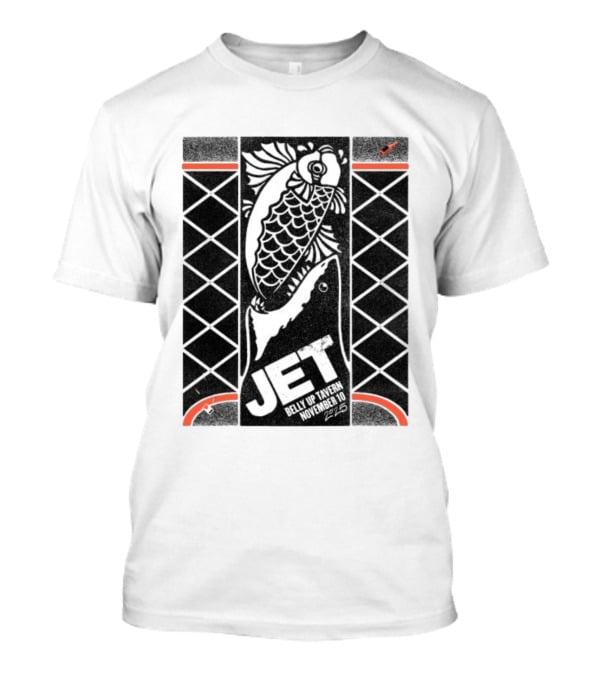 JET Fish Belly Up Tavern November 10 2025 T-Shirt