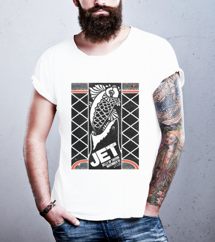 JET Fish Belly Up Tavern November 10 2025 T-Shirt