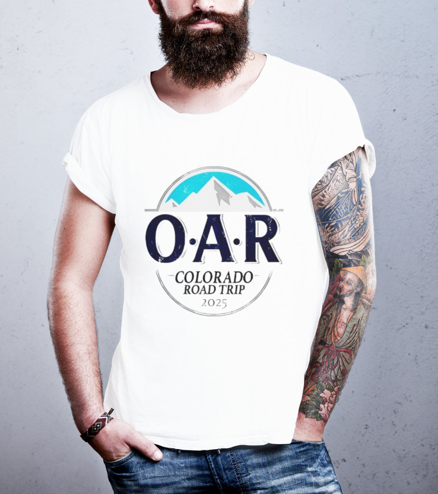 O.A.R. 2025 Colorado Road Trip Mountain Adventure T-Shirt