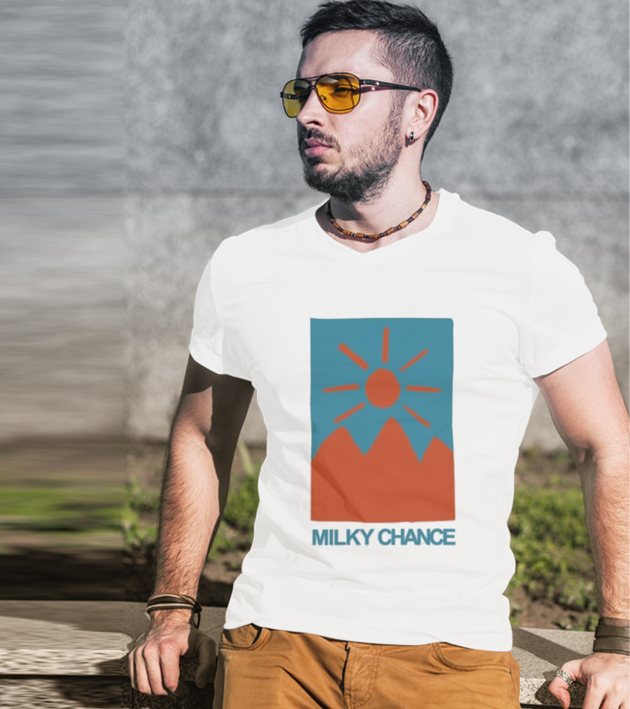 Milky Chance Sun Mountain Illustration T-Shirt