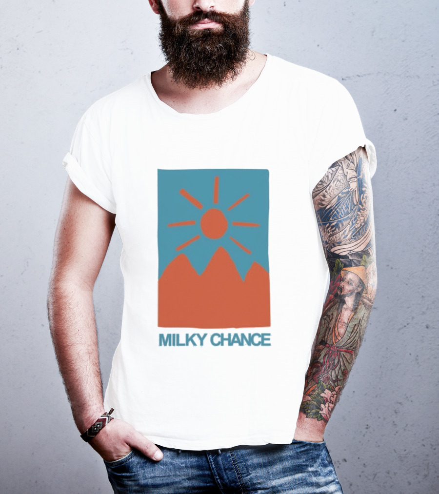 Milky Chance Sun Mountain Illustration T-Shirt
