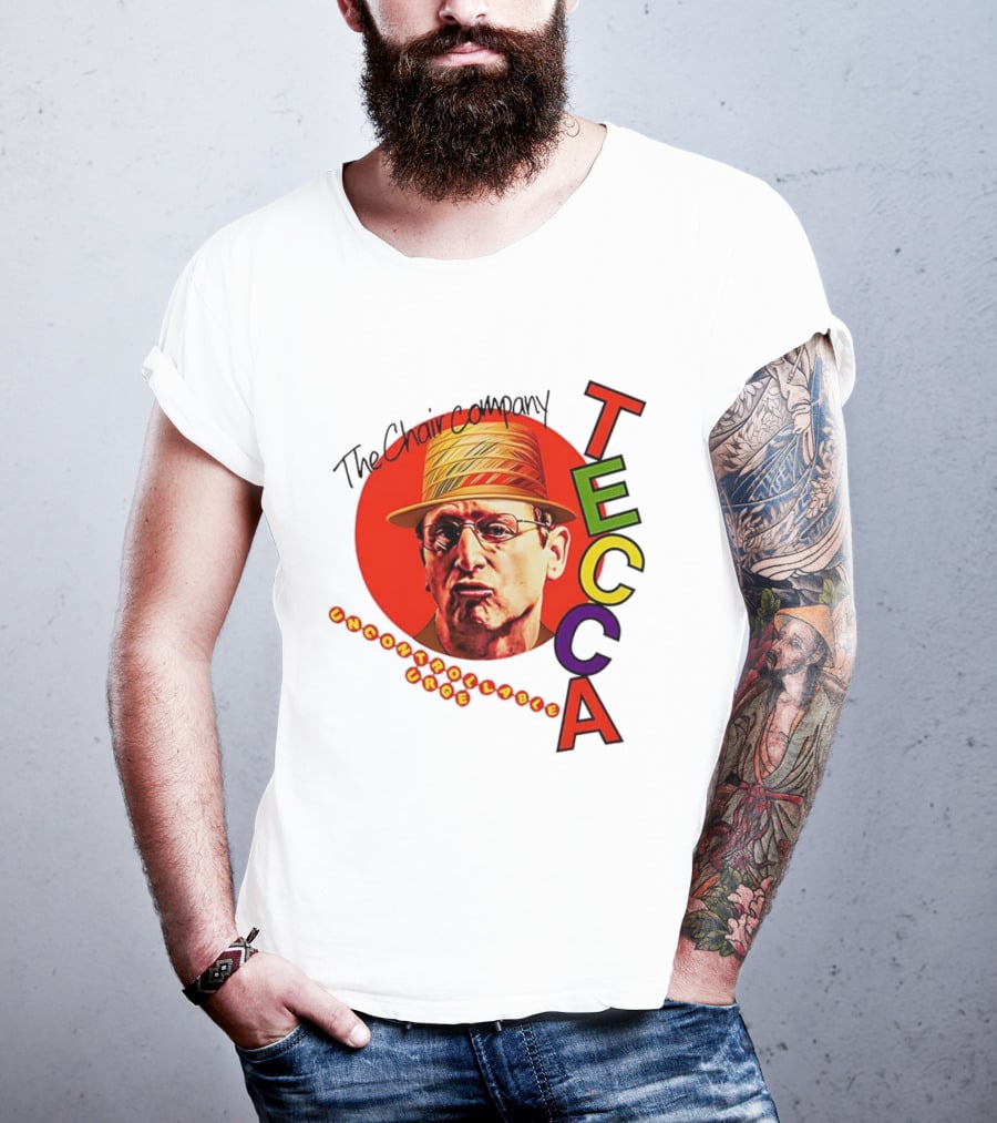 Tim Robinson The Chair Company Uncontrollable Urge Tecca Hat Portrait T-Shirt