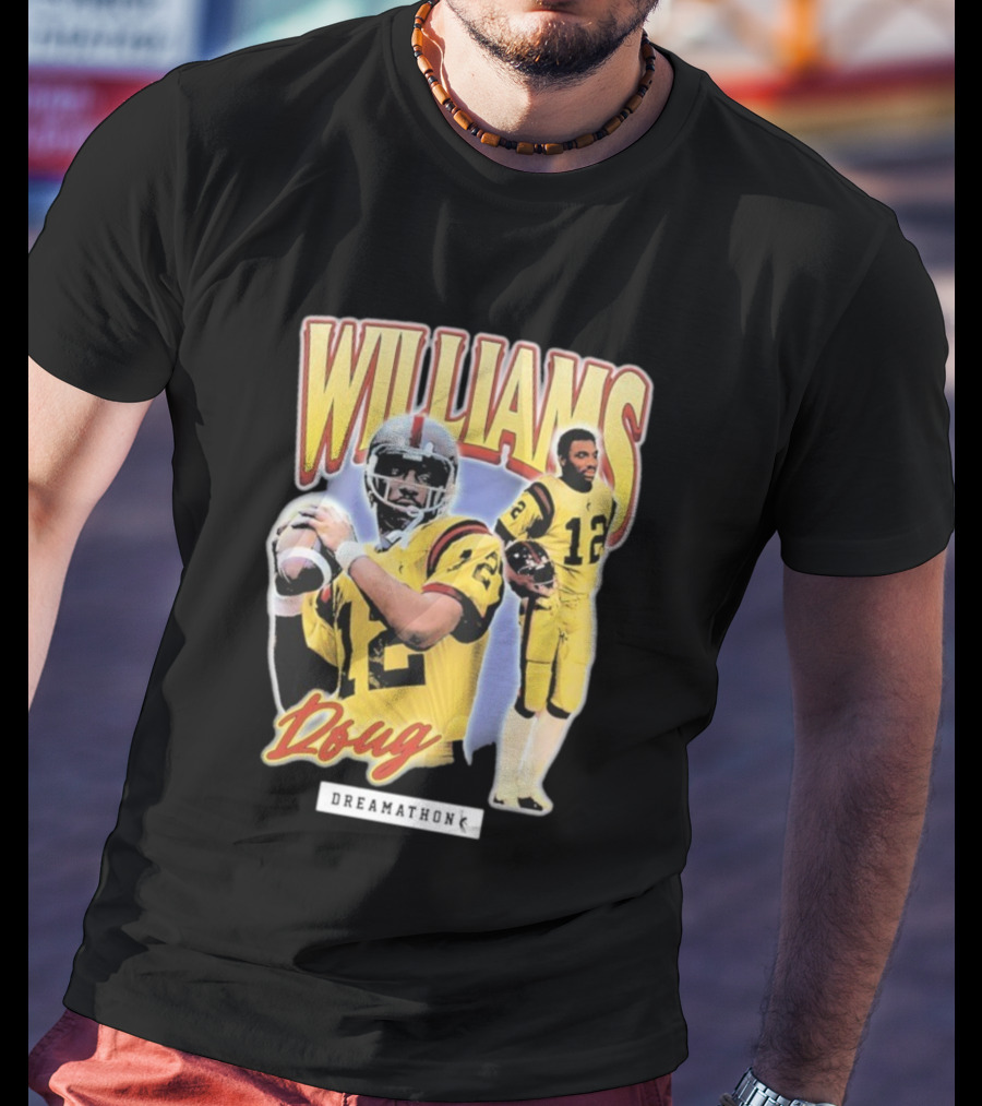 Doug Williams Number 12 Dreamathon Football Legends T-Shirt
