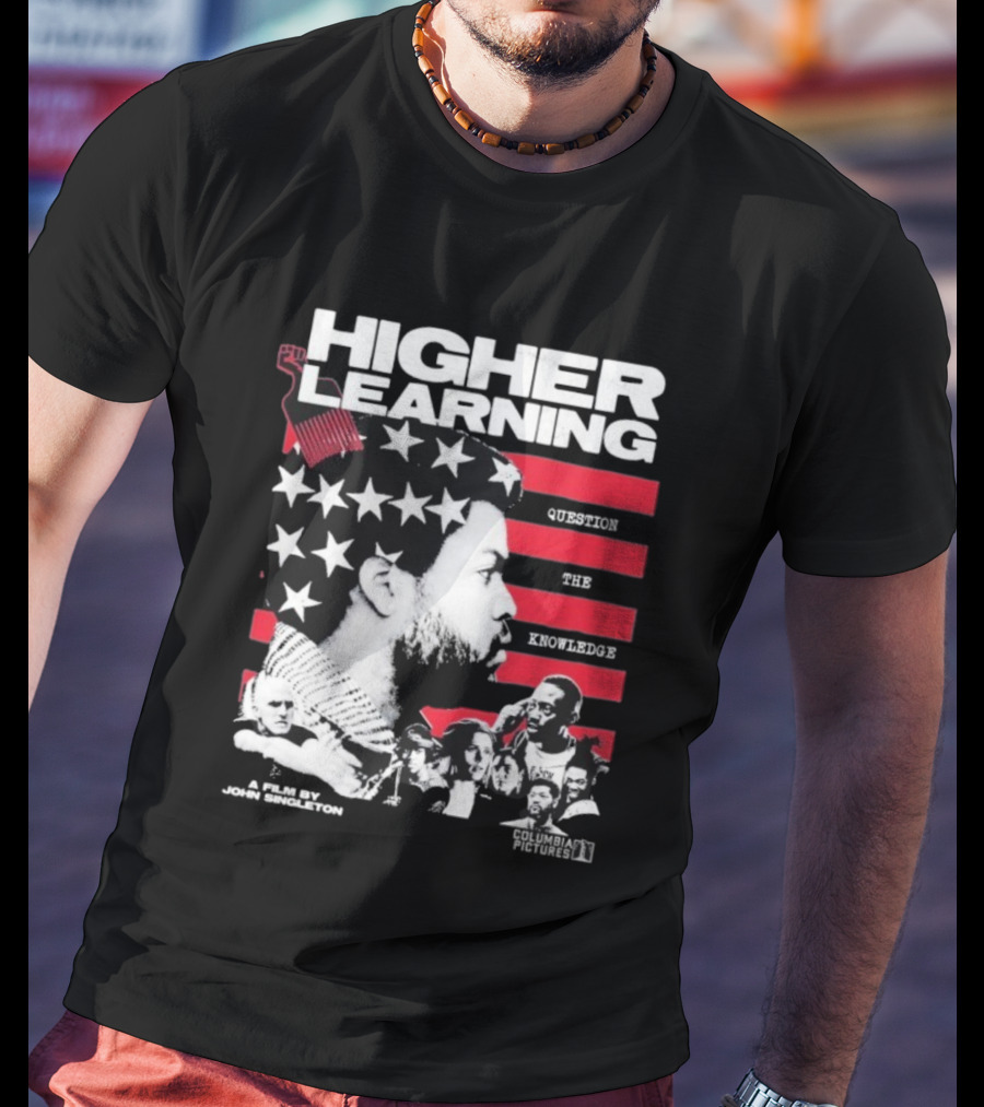 Higher Learning Ice Cube Question The Knowledge Columbia Pictures John Singleton T-Shirt