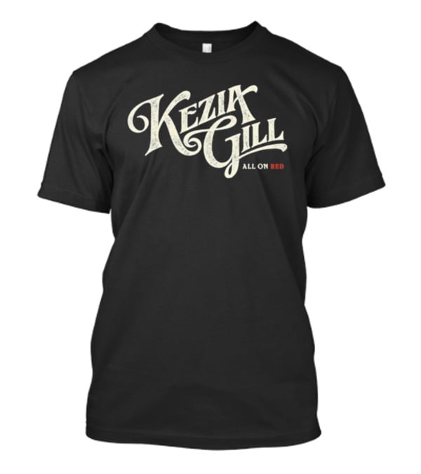 Kezia Gill All On Red Bold Vintage Style T-Shirt
