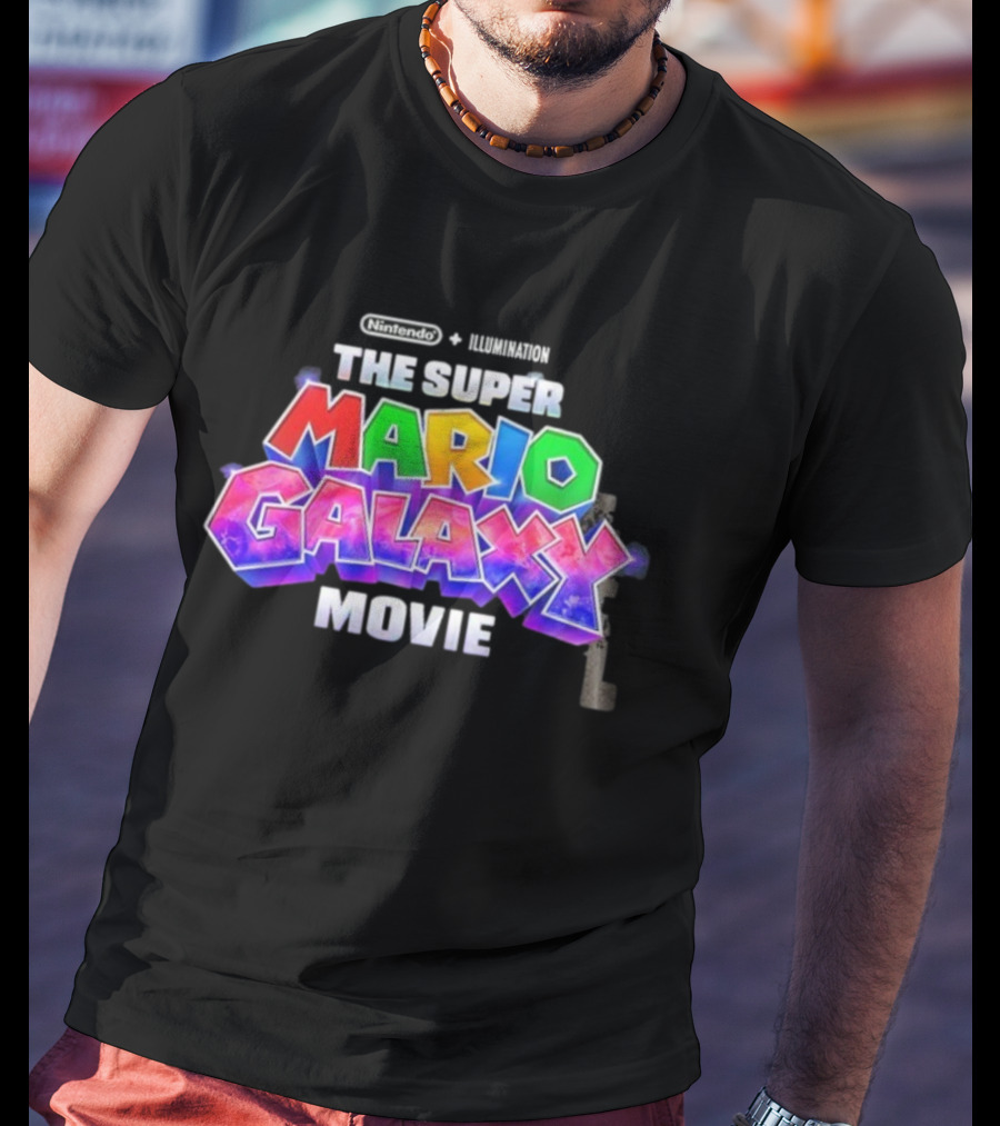 Nintendo Illumination The Super Mario Galaxy Movie 2025 Adventure T-Shirt