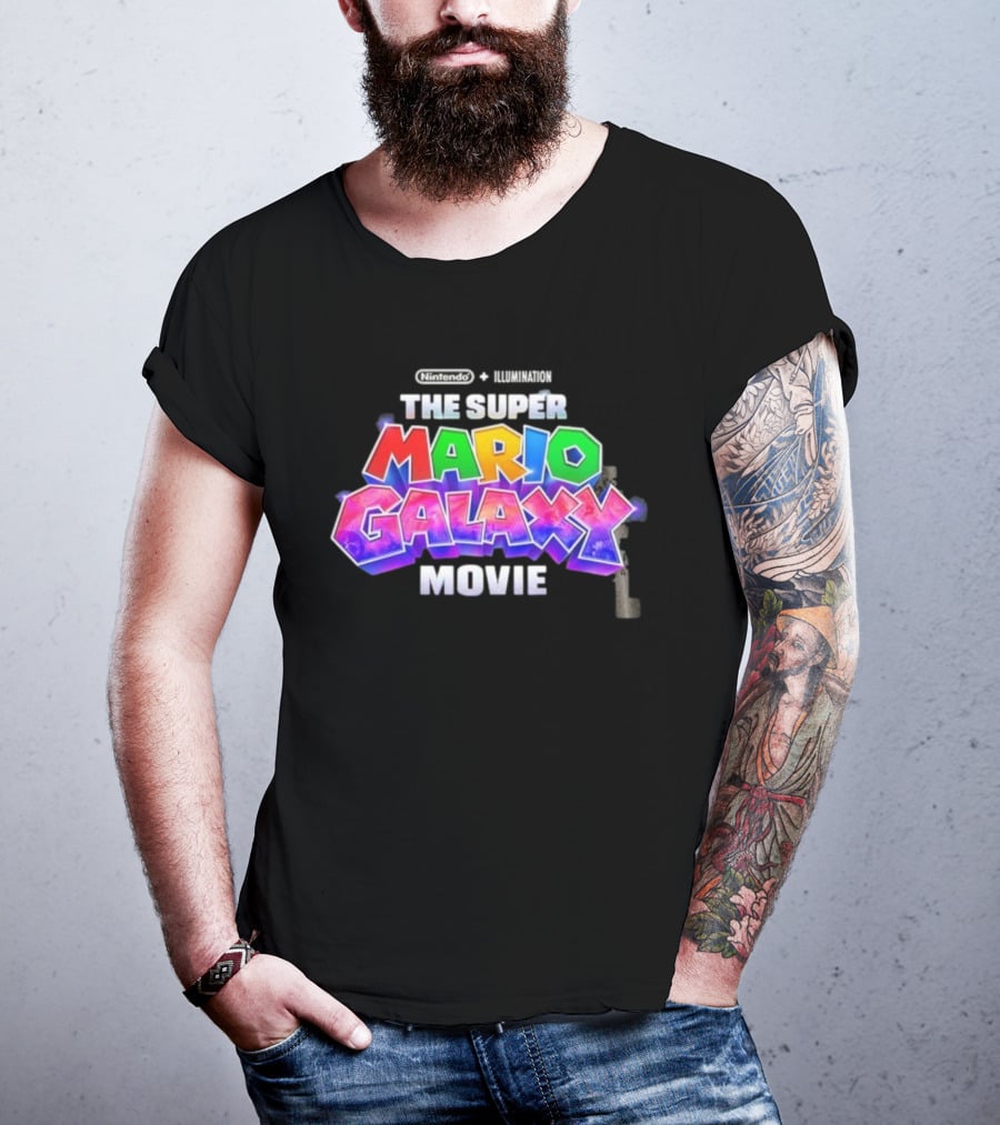 Nintendo Illumination The Super Mario Galaxy Movie 2025 Adventure T-Shirt