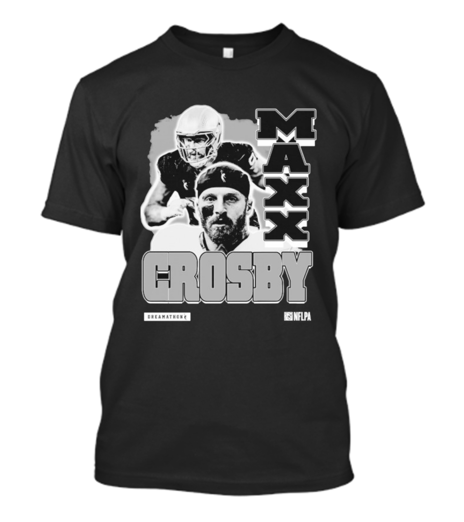 Maxx Crosby NFLPA Dreamathon Raiders Football Player Theme T-Shirt