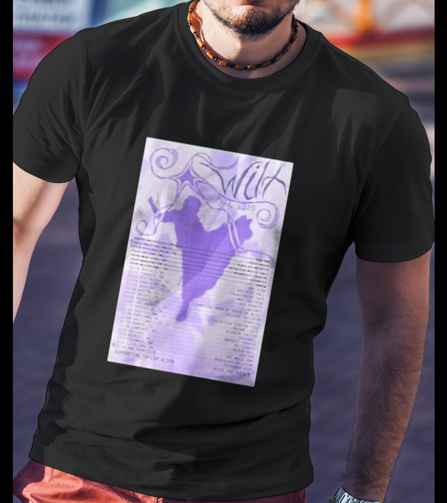 Wilt Fall 2025 Tour Dates Supporting Taylor Acorn Headline Shows T-Shirt