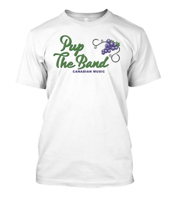 PUP The Band Canadian Mus C Grape Imagery T-Shirt