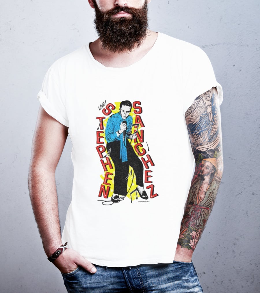 Stephen Sanchez Retro Music Performance Stephen Sanchez The Connie Co Show T-Shirt