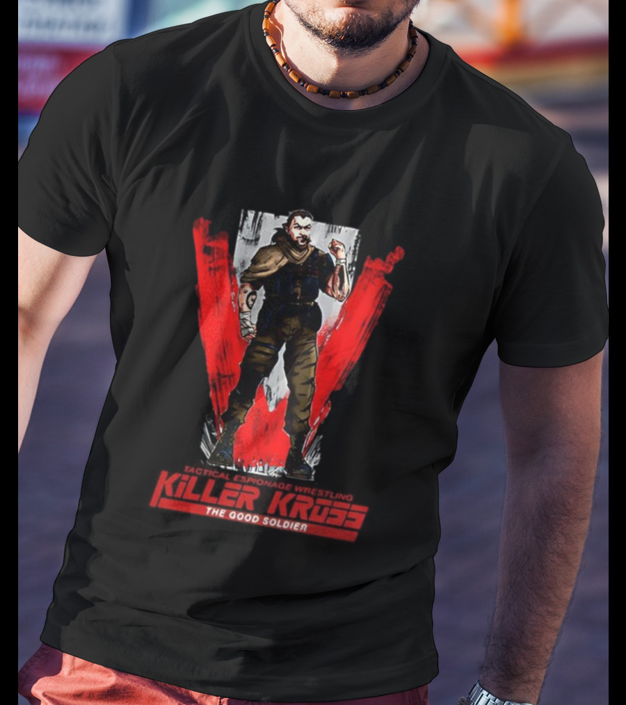 Killer Kross WWE The Good Soldier Wrestling Character T-Shirt
