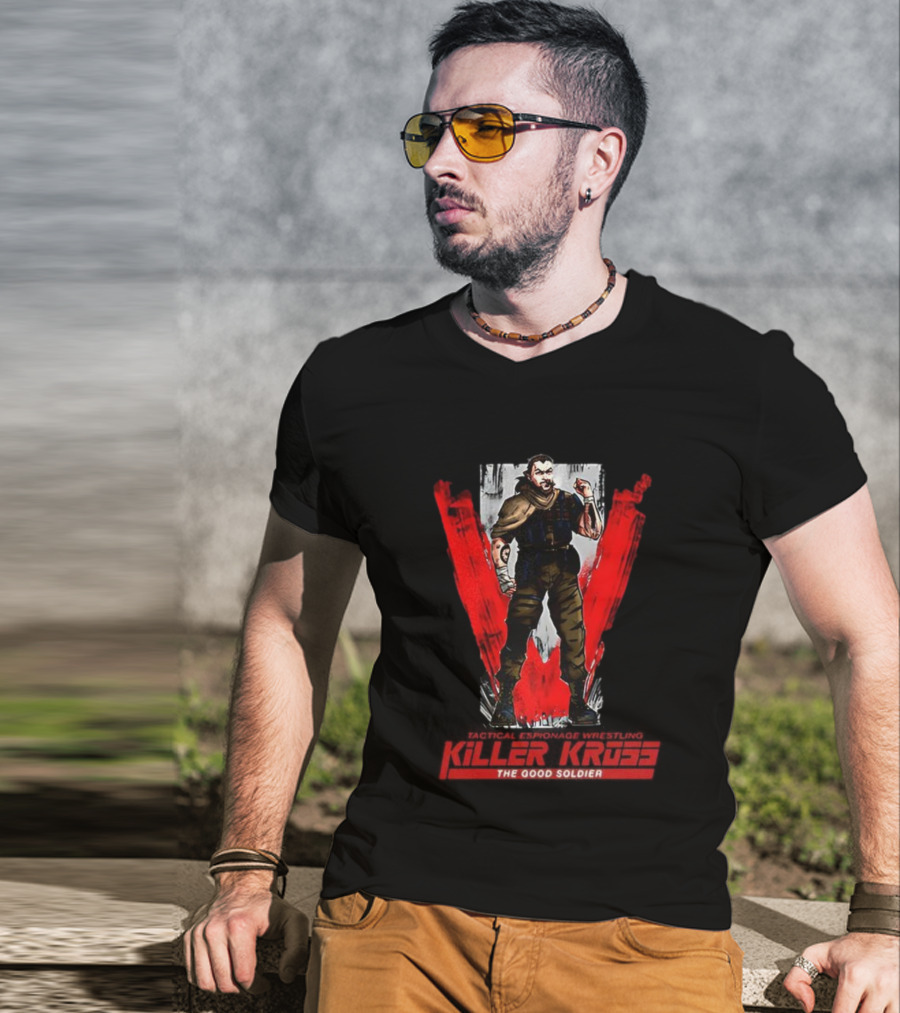 Killer Kross WWE The Good Soldier Wrestling Character T-Shirt