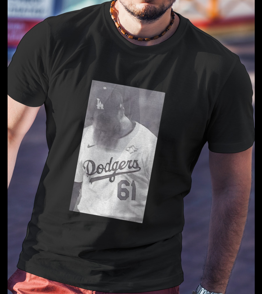 Will Klein 61 Los Angeles Dodgers MLB Baseball Vintage 2025 Commemorative Apparel T-Shirt