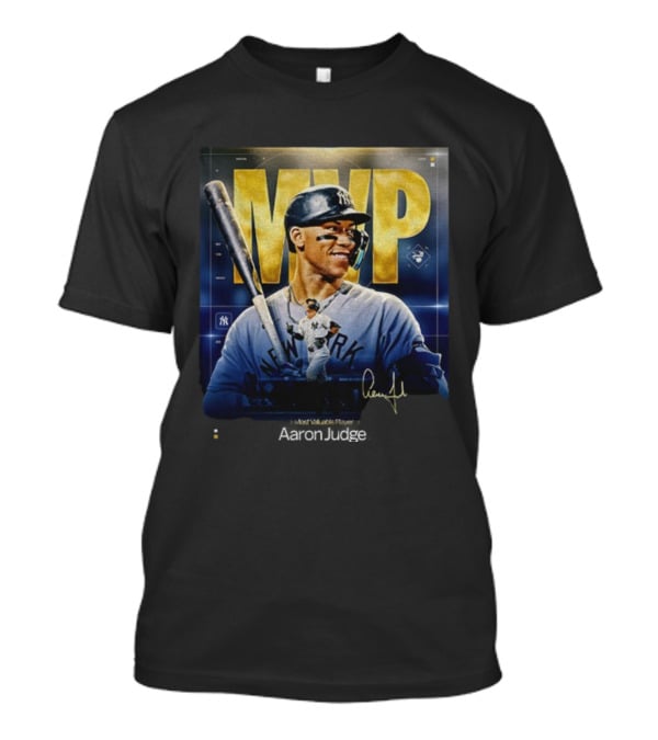 Aaron Judge New York Yankees MVP 2025 Most Valuable Player American League Signature T-Shirt