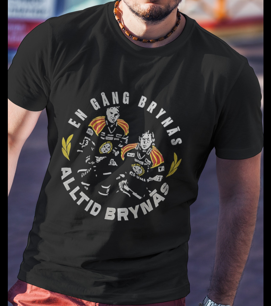 Alltid Brynäs IF En Gang Brynäs Hockey Team Illustrations T-Shirt