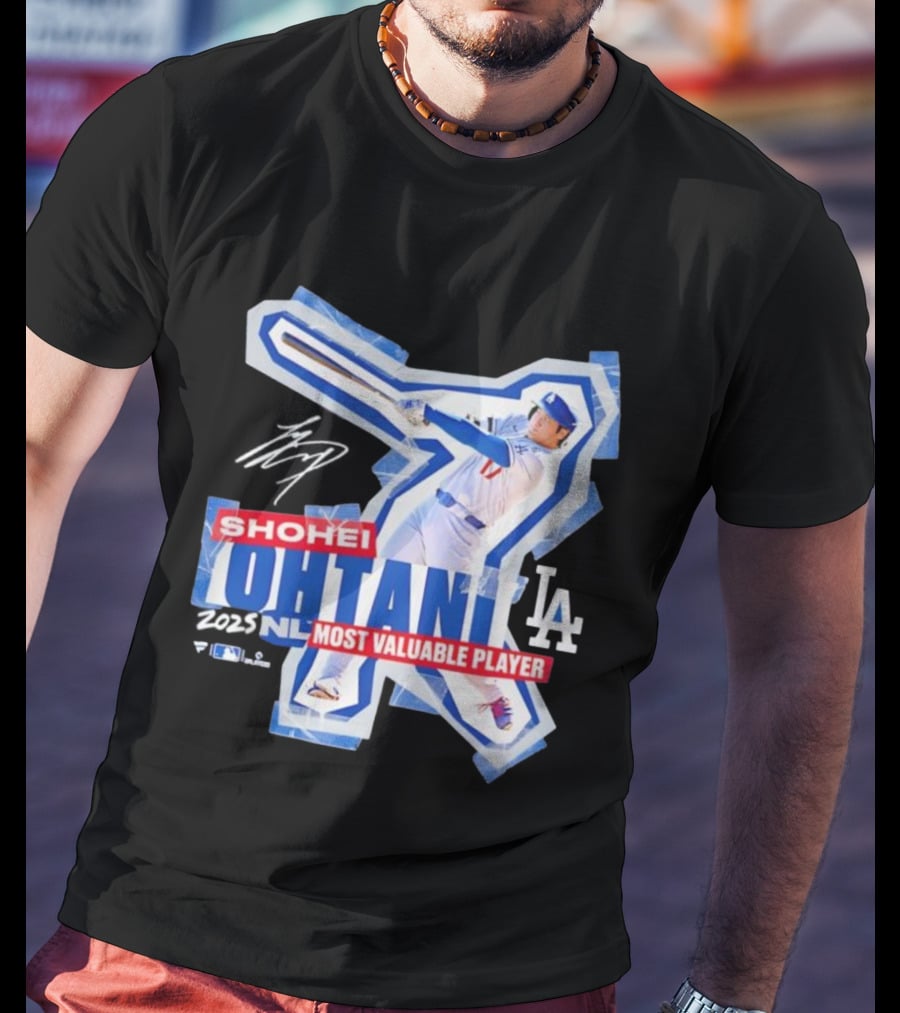 Shohei Ohtani LA Dodgers NL Most Valuable Player T-Shirt