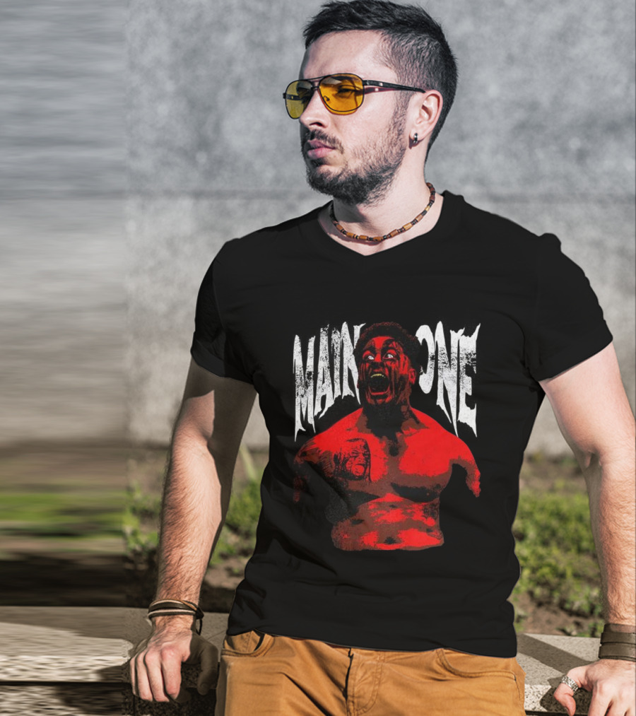 MAIN ONE WWE Wrestling Superstars Iconic Design T-Shirt