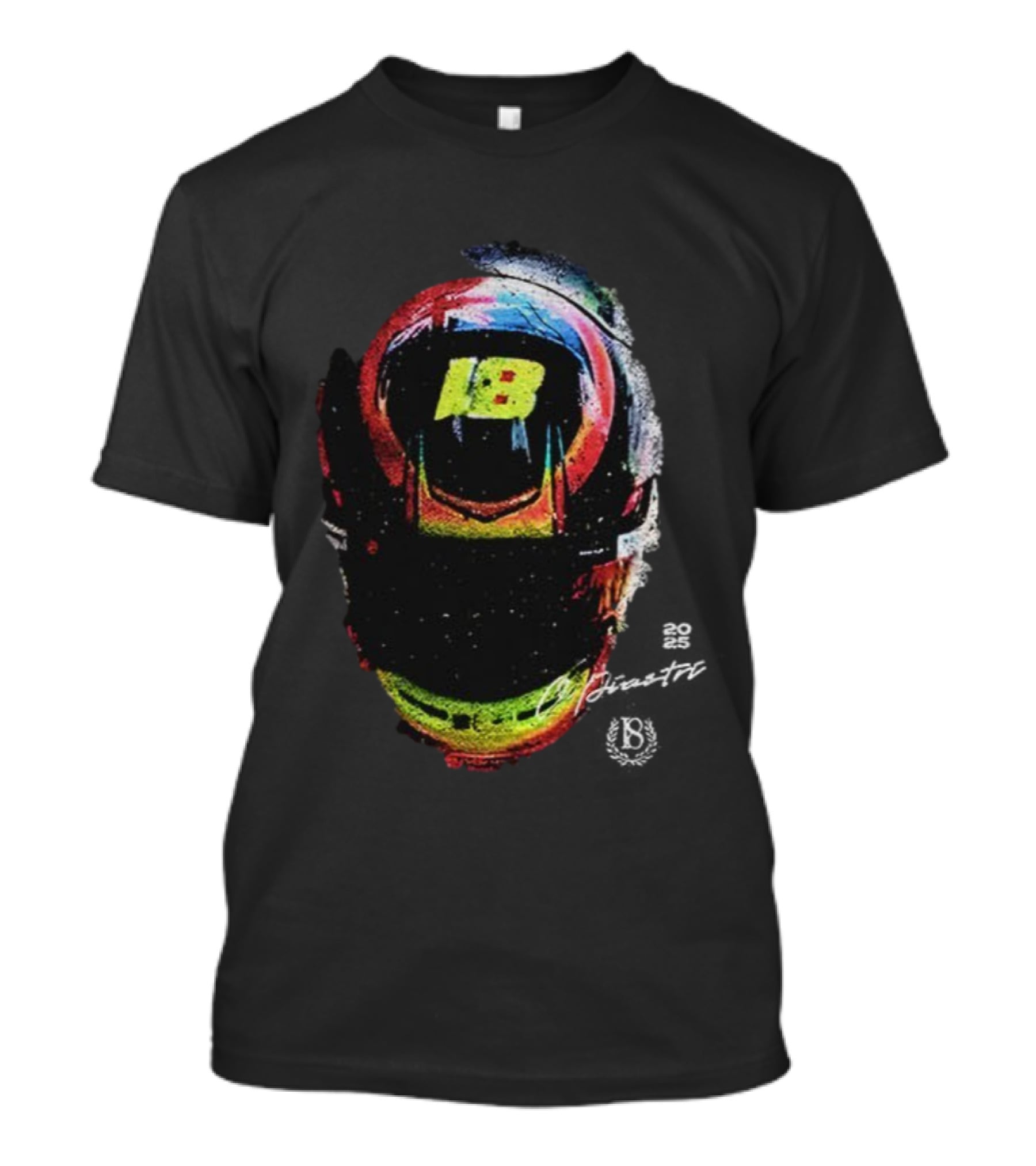 Oscar Piastri F1 Helmet 81 Racing Colors T-Shirt