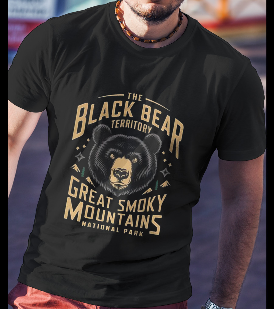 The Black Bear Territory Great Smoky Mountains National Park T-Shirt