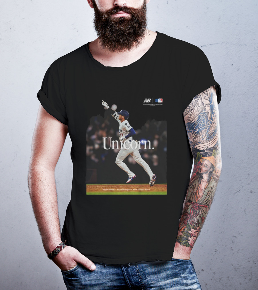 Shohei Ohtani Los Angeles Dodgers Unicorn 2025 National League Most Valuable Player MLB T-Shirt