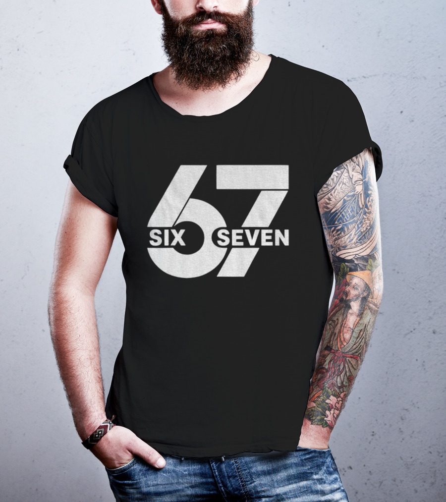 Six Seven 67 Meme Trendy Design T-Shirt