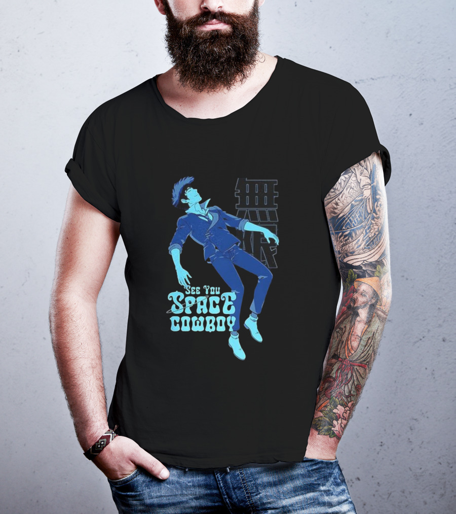 Spike Spiegel See You Space Cowboy Cowboy Bebop Anime T-Shirt