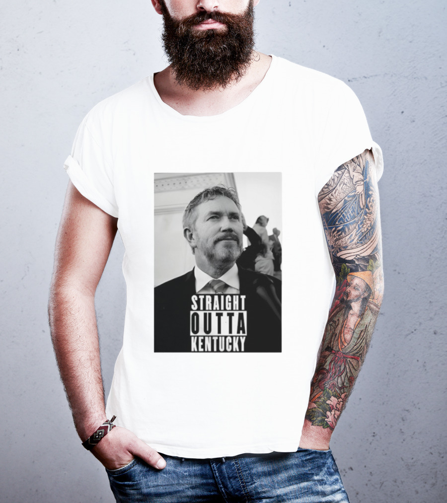 Straight Outta Kentucky Thomas Massie 2025 T-Shirt