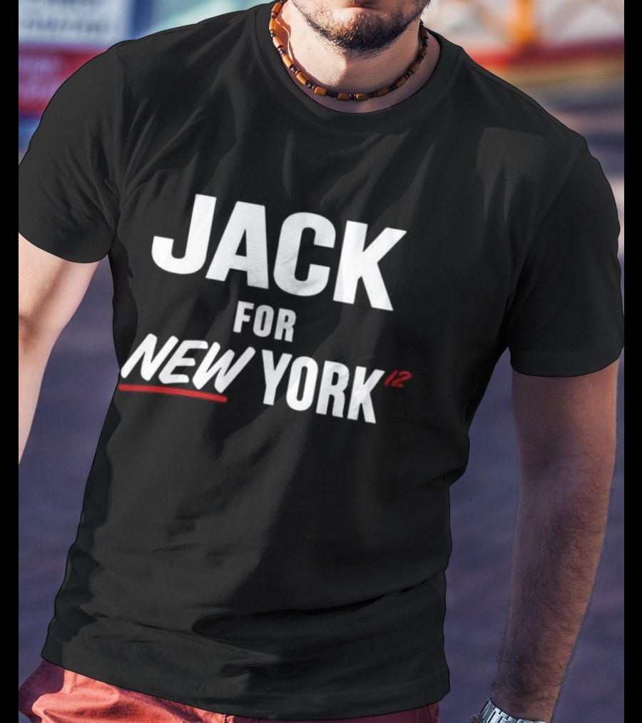 Jack For New York Bold Statement T-Shirt