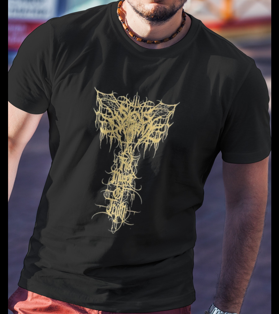 Signs Of The Swarm To Rid Myself Of Truth Gold Foil Design T-Shirt