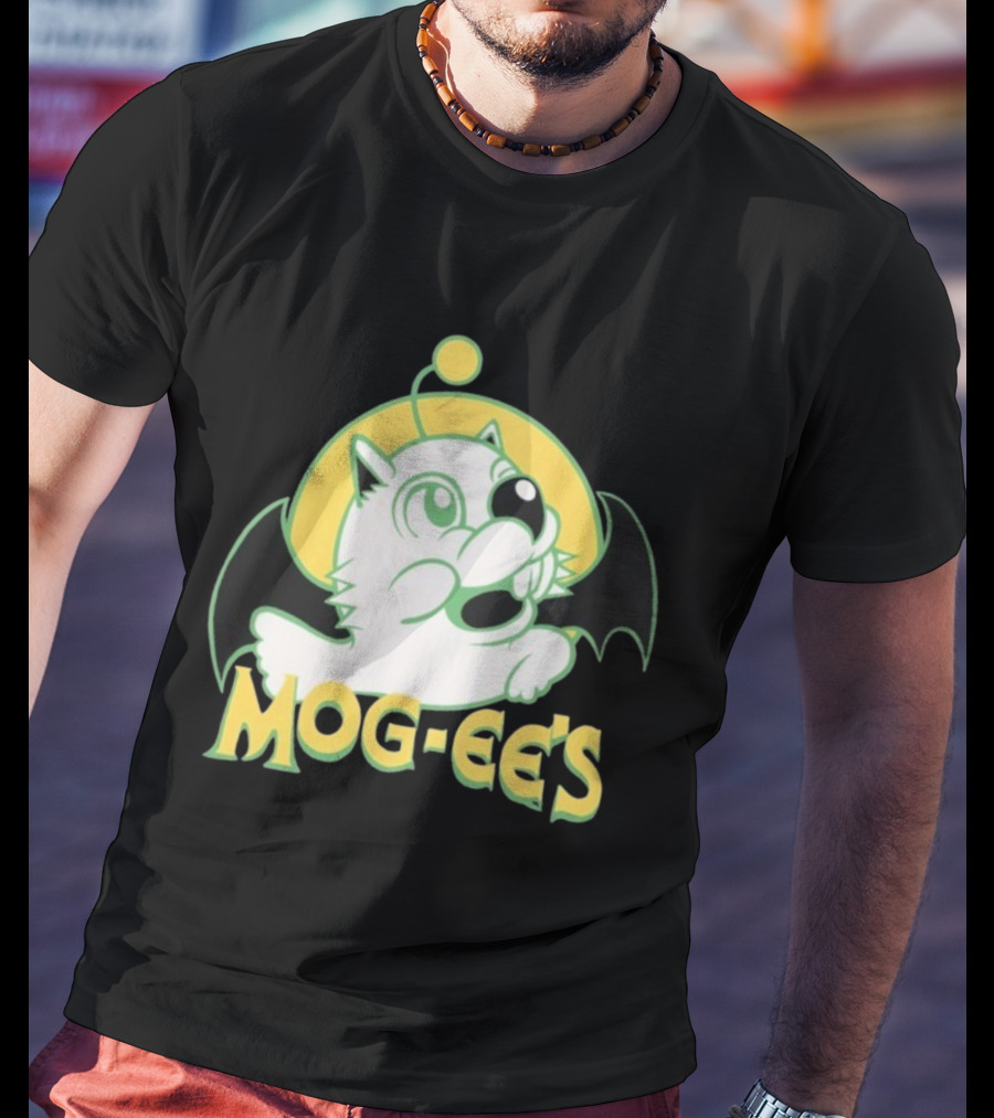 MOG-ee's 4thGEARy Bat Wing Creature Design T-Shirt