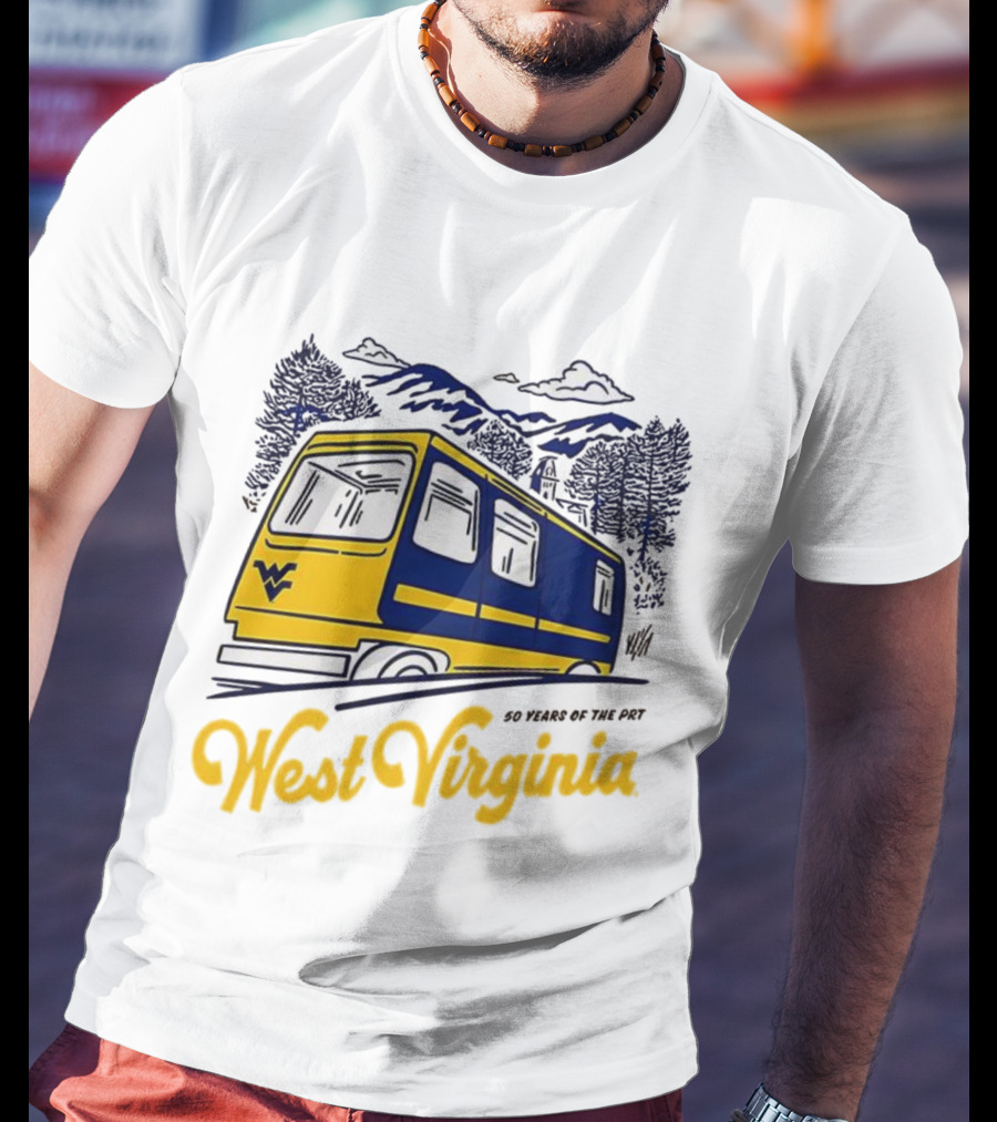 West Virginia 50 Years Of The PRT Anniversary Celebration T-Shirt
