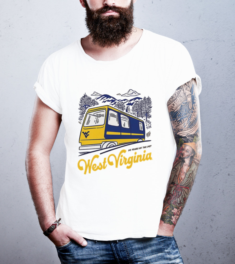 West Virginia 50 Years Of The PRT Anniversary Celebration T-Shirt