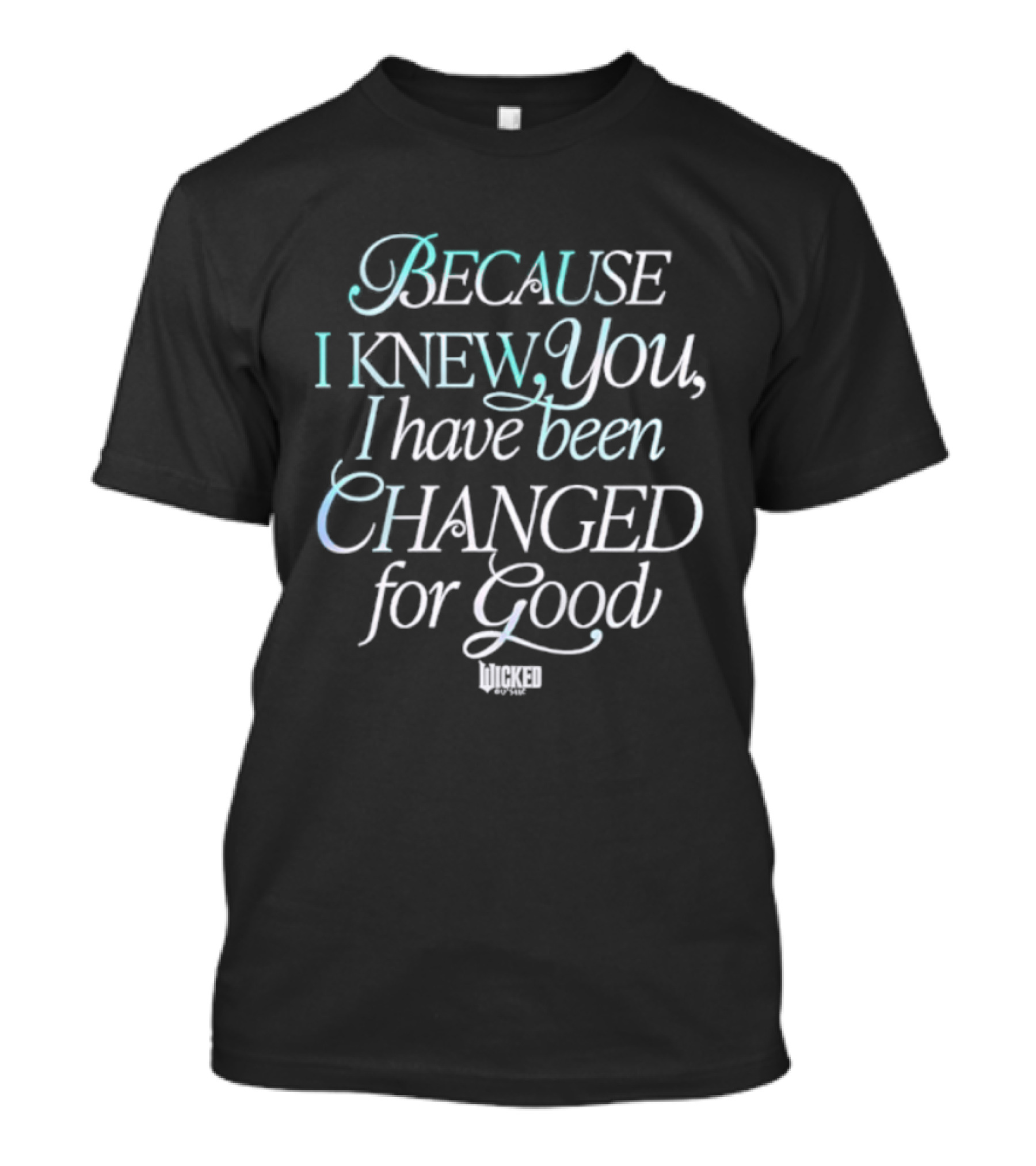 Because I Knew You I Have Been Changed For Good Wicked T-Shirt