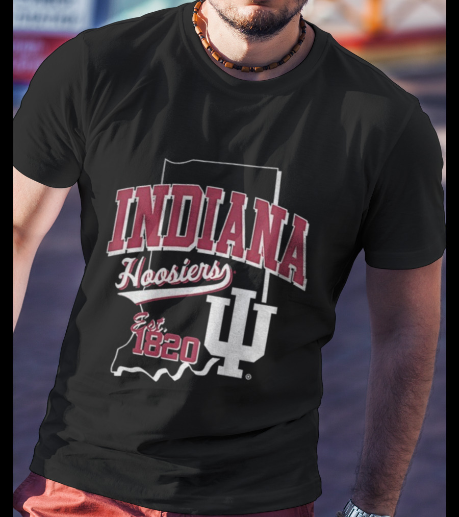 Indiana Hoosiers Est 1820 Big Ten Football Championship T-Shirt