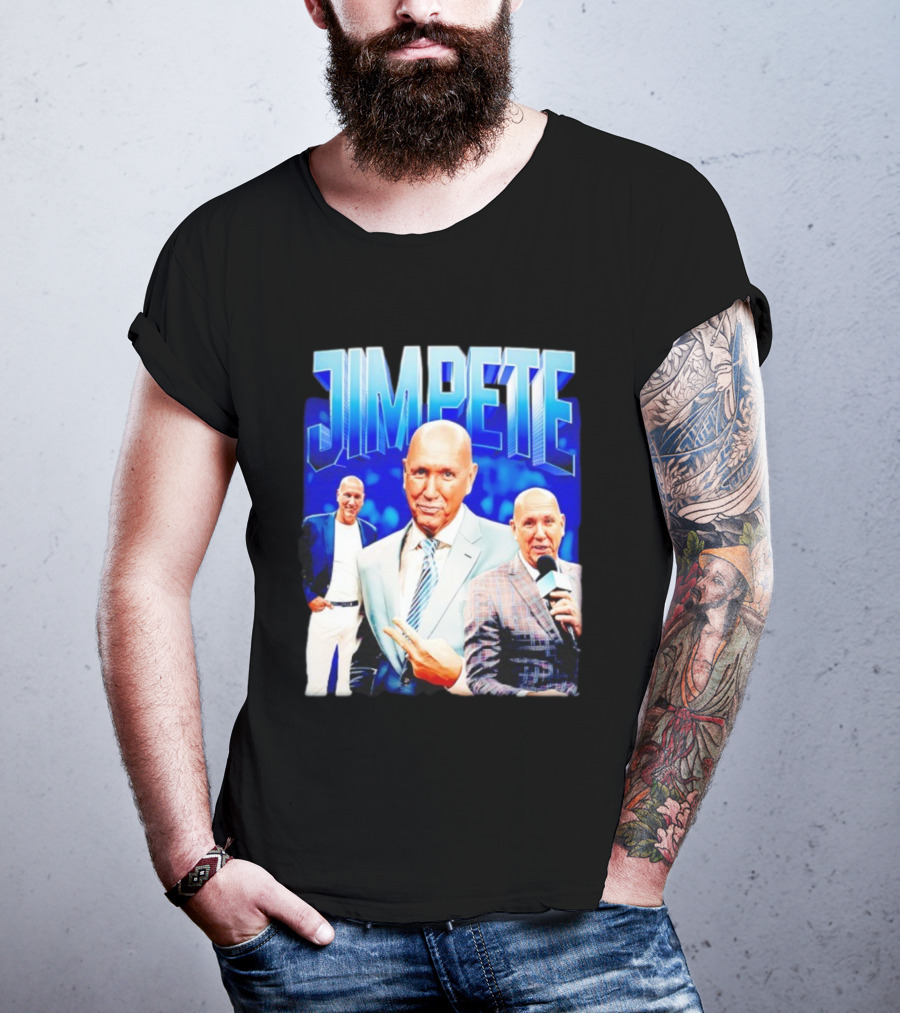 Jim Pete American Former Professional Basketball Player T-Shirt