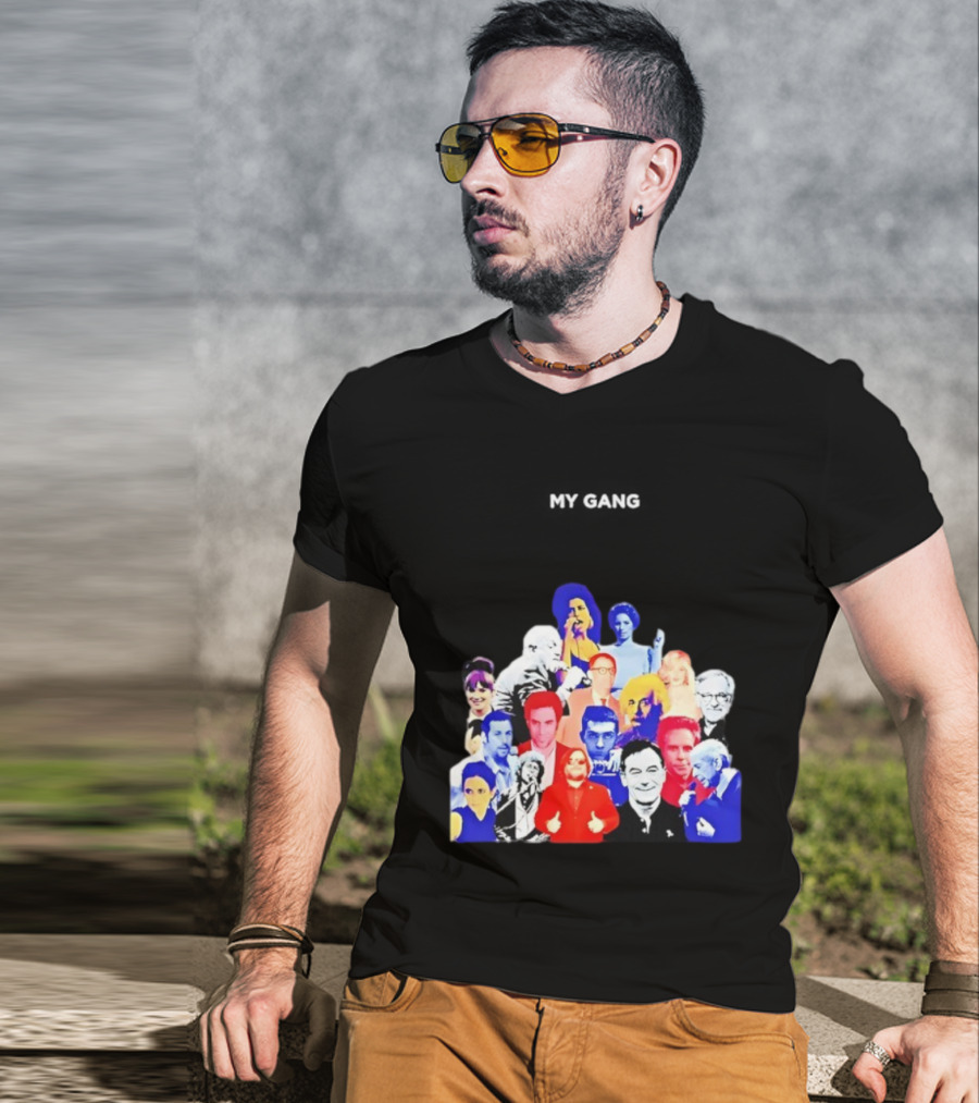 My Gang Rebels Icons Who Changed History Pop Art T-Shirt