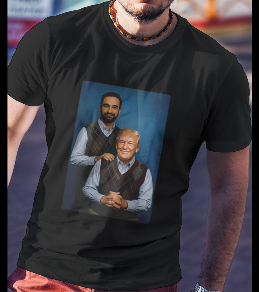 Zohran Mamdani Donald Trump Step Brothers Vintage Style T-Shirt