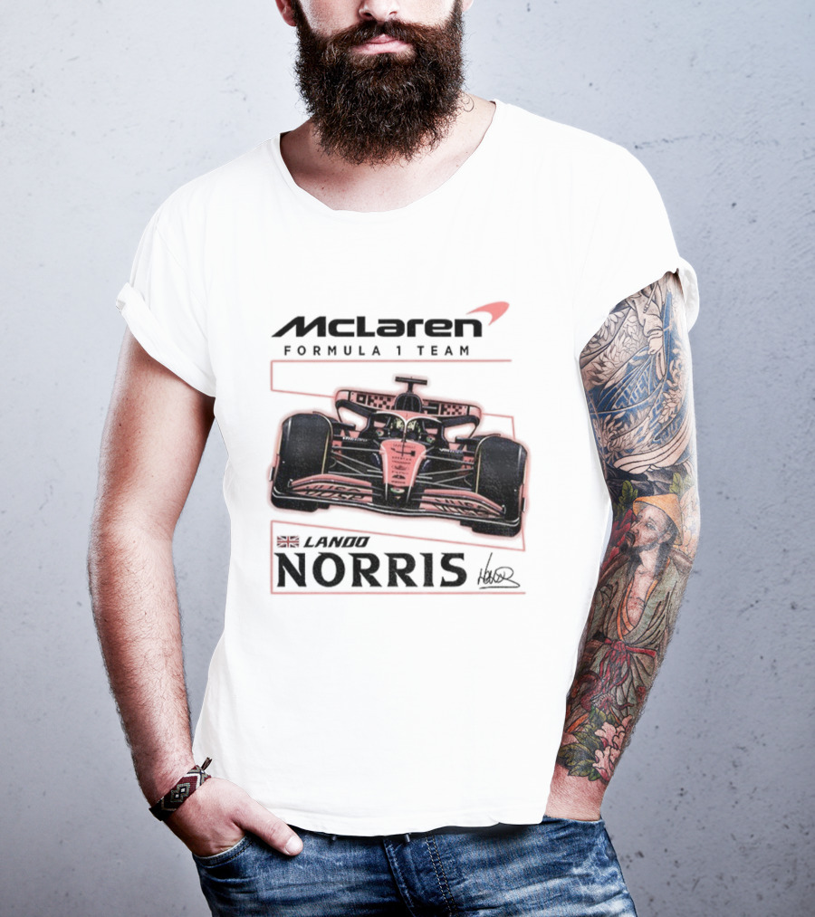 Norris McLaren Formula One Team MCL39 2025 T-Shirt