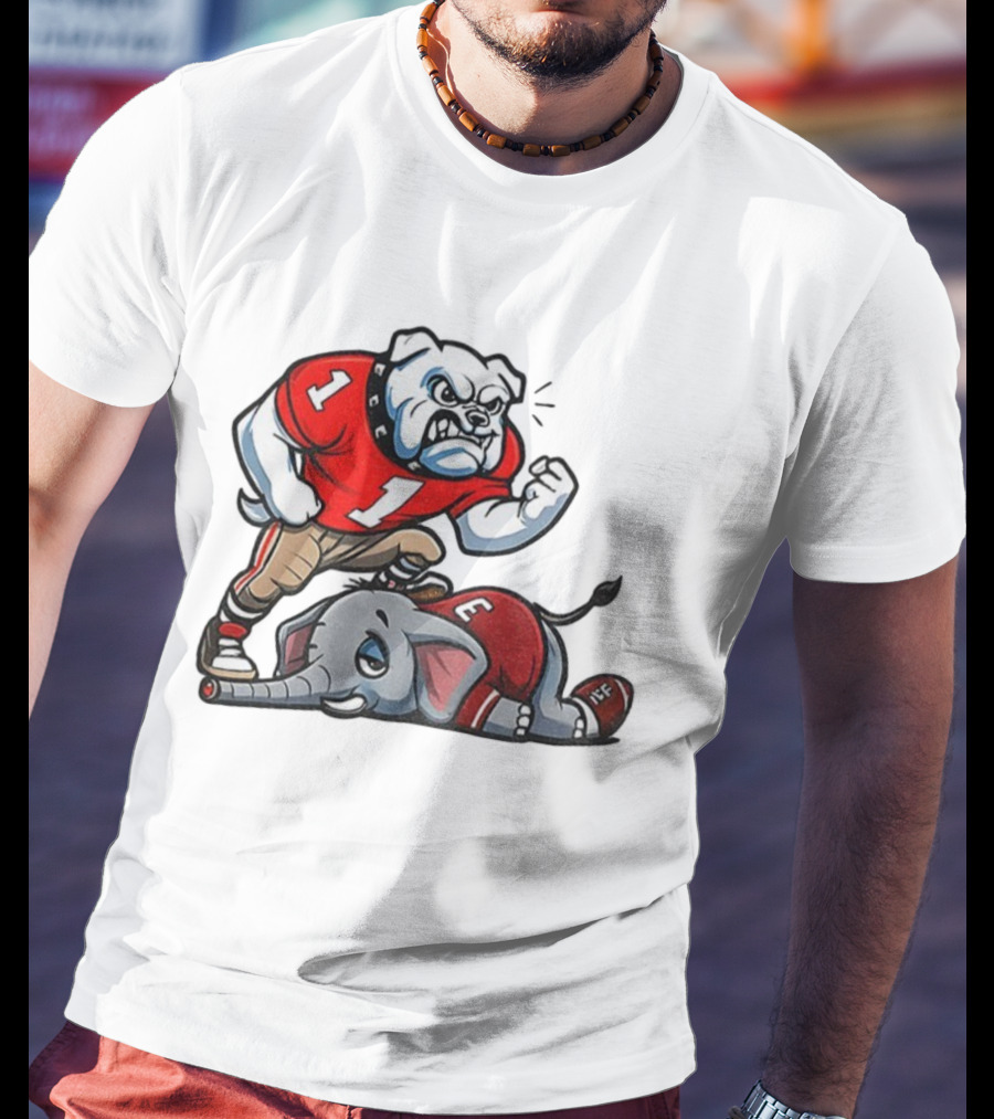 UGA Bulldogs Defeat Alabama SEC Champions Rivalry Football Victory T-Shirt