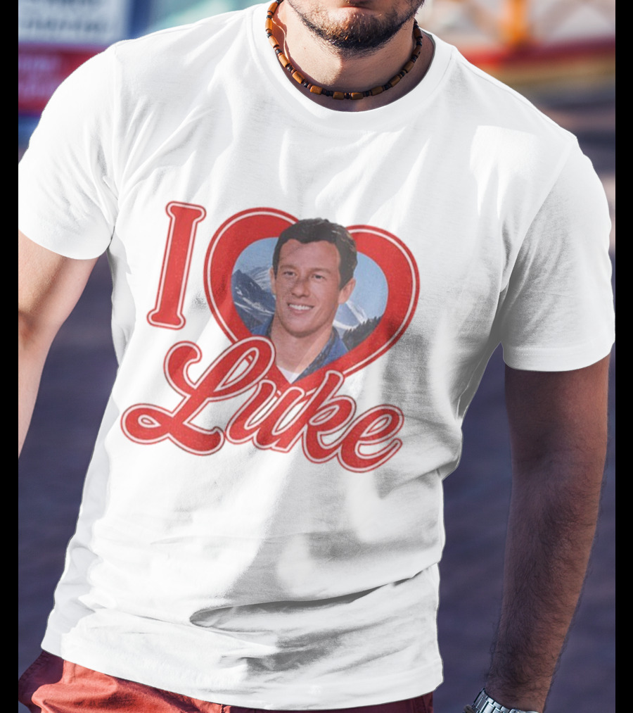 I Heart Luke Callum Turner Celebrity Reference T-Shirt