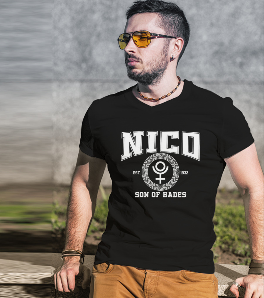 Nico Son Of Hades Underworld Symbol Crest T-Shirt