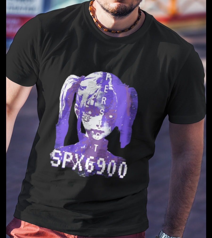 SPX6900 Persist Vaporwave Anime Aesthetic T-Shirt