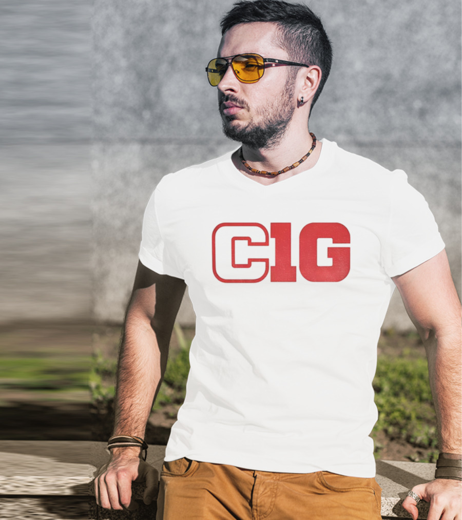 Indiana Hoosiers C1G Big Ten Champions Coach Cig T-Shirt