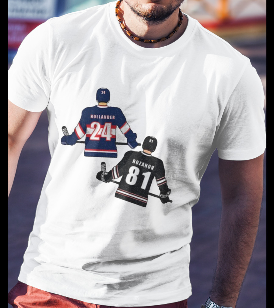 Hollander 24 Rozanov 81 Heated Rivalry Hockey Jersey Showdown T-Shirt