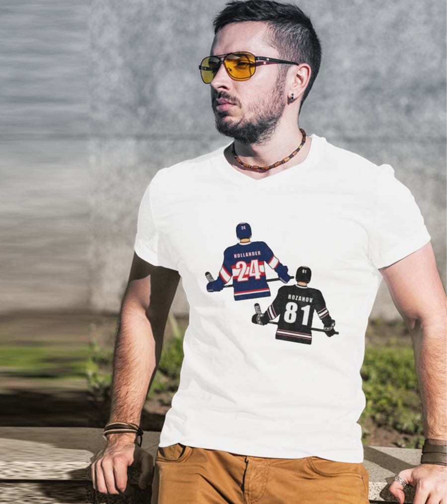 Hollander 24 Rozanov 81 Heated Rivalry Hockey Jersey Showdown T-Shirt