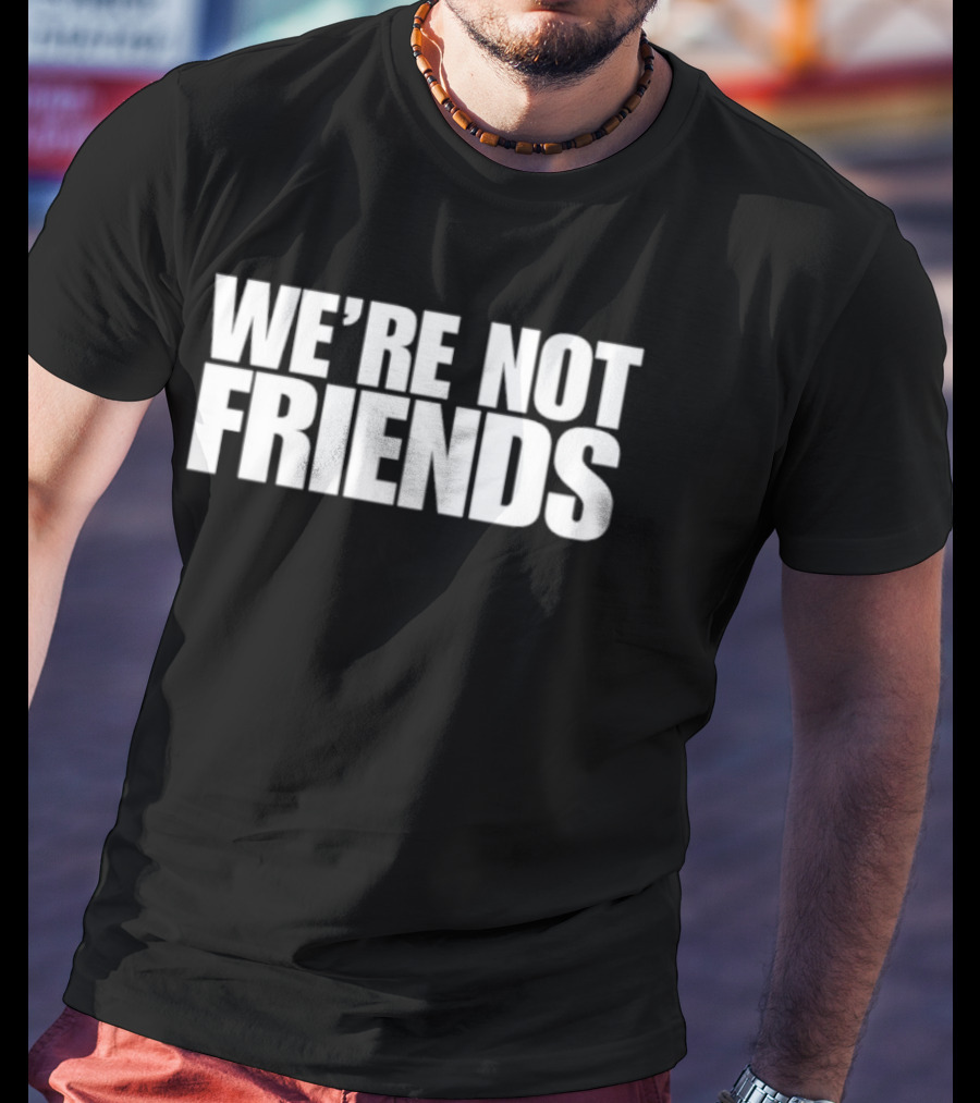 Alexa Bliss Charlotte Flair We're Not Friends Rivalry T-Shirt