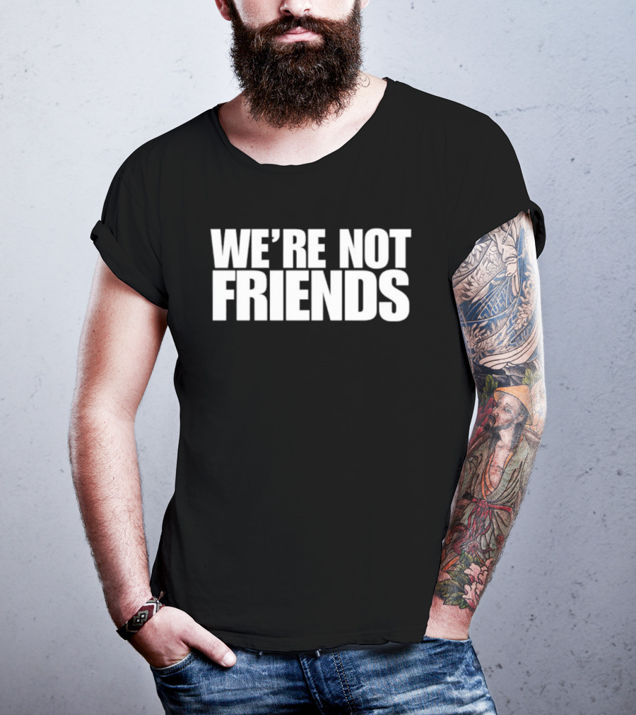 Alexa Bliss Charlotte Flair We're Not Friends Rivalry T-Shirt