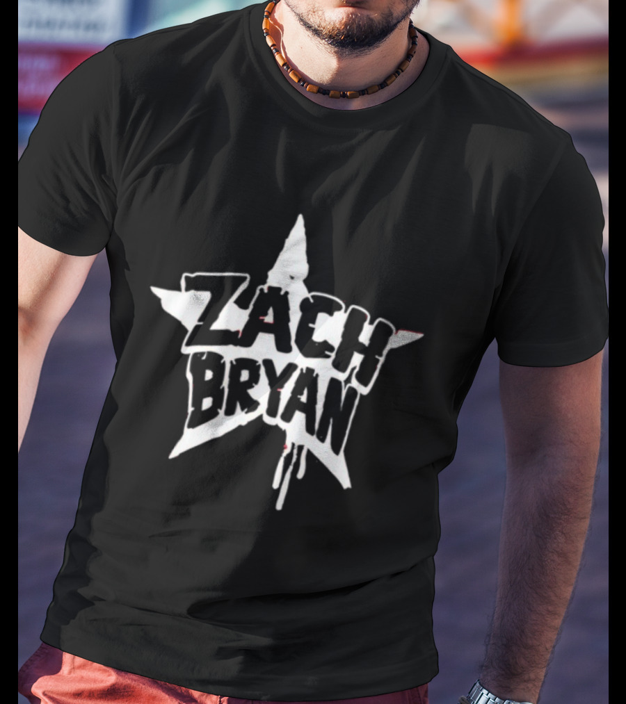 Zach Bryan Star Country Music Vintage T-Shirt