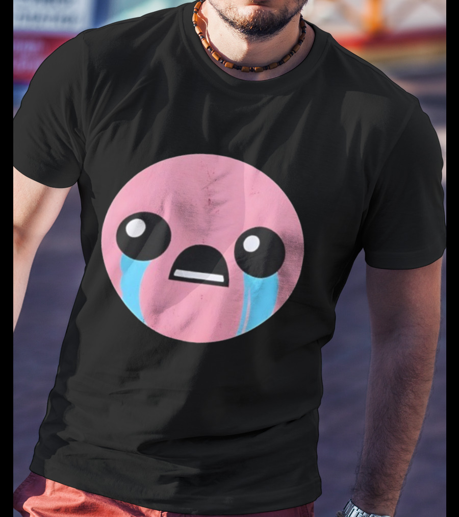 The Binding Of Isaac Crying Pink Face T-Shirt